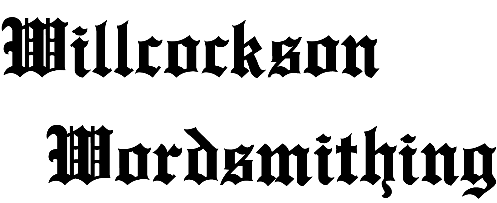 Willcockson Wordsmithing